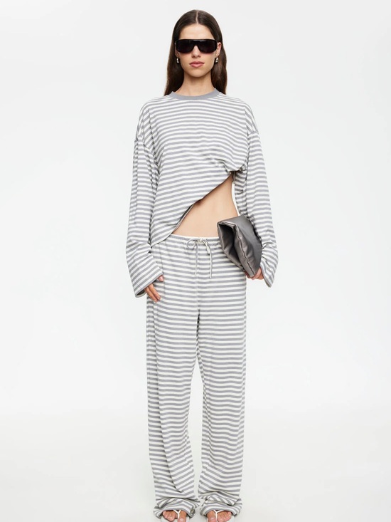 Lioness Pants - LIONESS | BLOOM PANT | ASH STRIPE | 1K